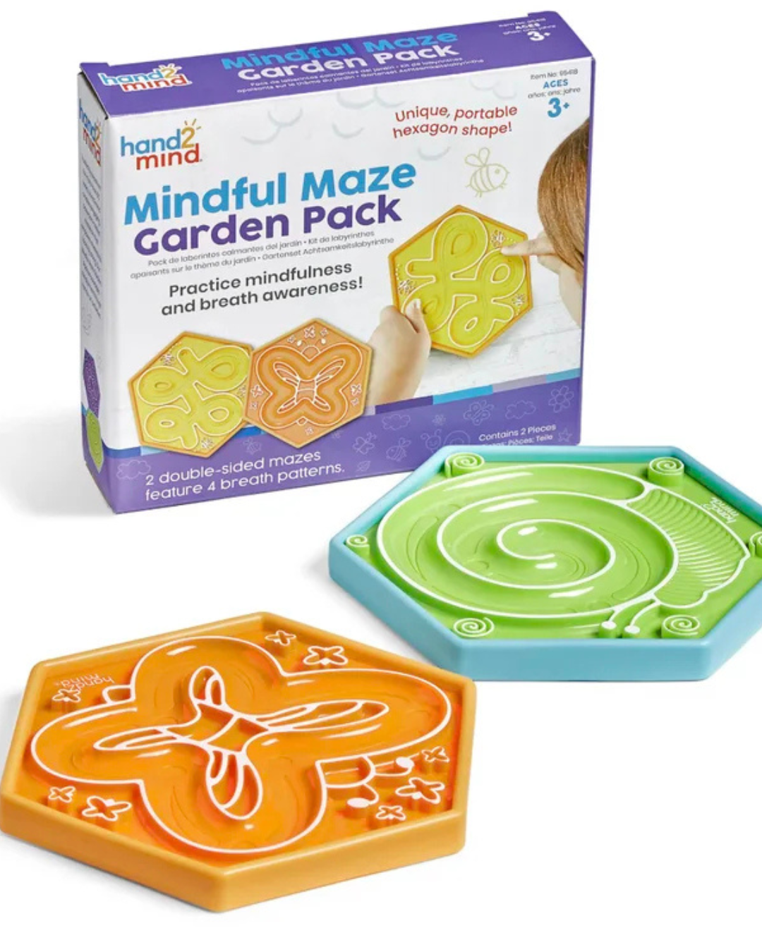 Hand2mind – Mindful Maze Garden Pack - obrázky pro uklidnění 1